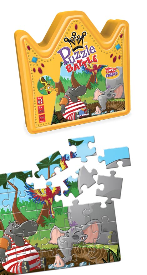 SAFARI ANIMALS PUZZLE BATTLE