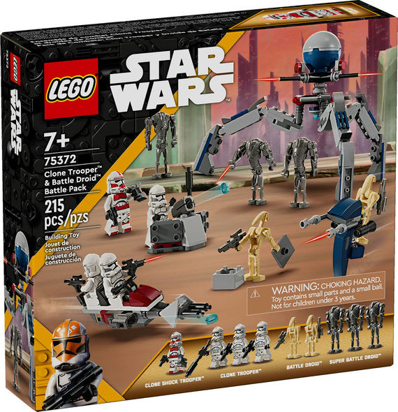 Lego star wars clone trooper battle pack fashion