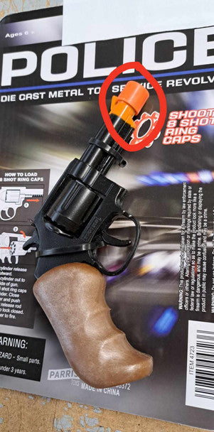 POLICE CAP GUN #4723