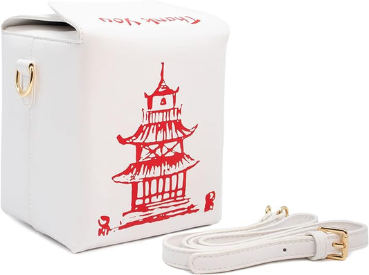 CHINESE TAKE-OUT BOX HANDBAG