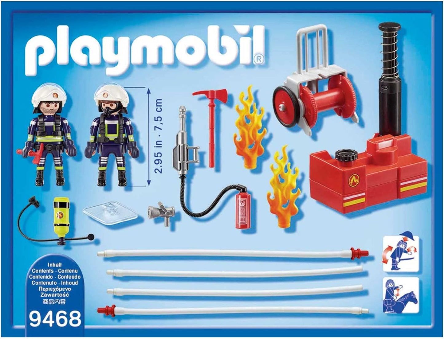 PLAYMOBIL 5365 CITY ACTION FIRE BIRGADE FIREFIGHTERS