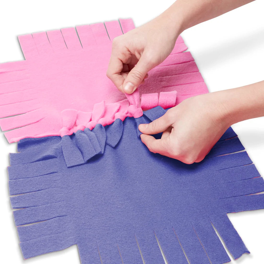 MELISSA & DOUG CREATED BY ME FLEECE QUILT PINK