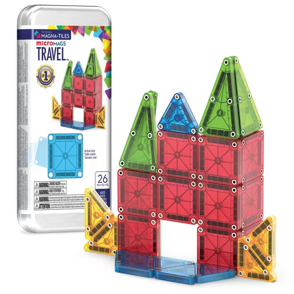 MAGNA TILES MICROMAGS TRAVEL SET