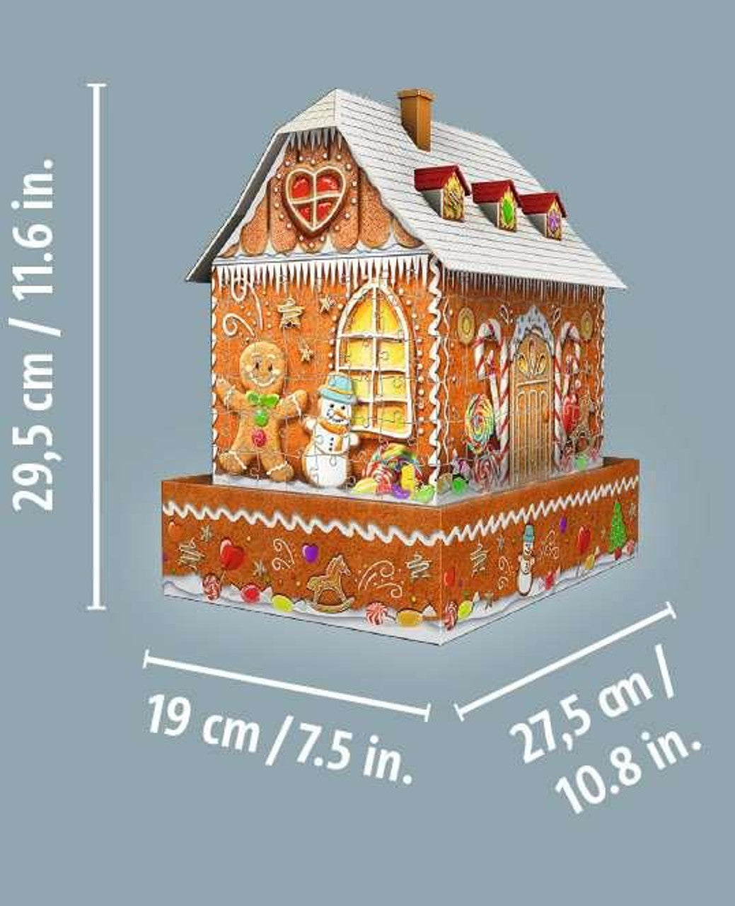 GINGER BREAD HOUSE 3D PUZZLE