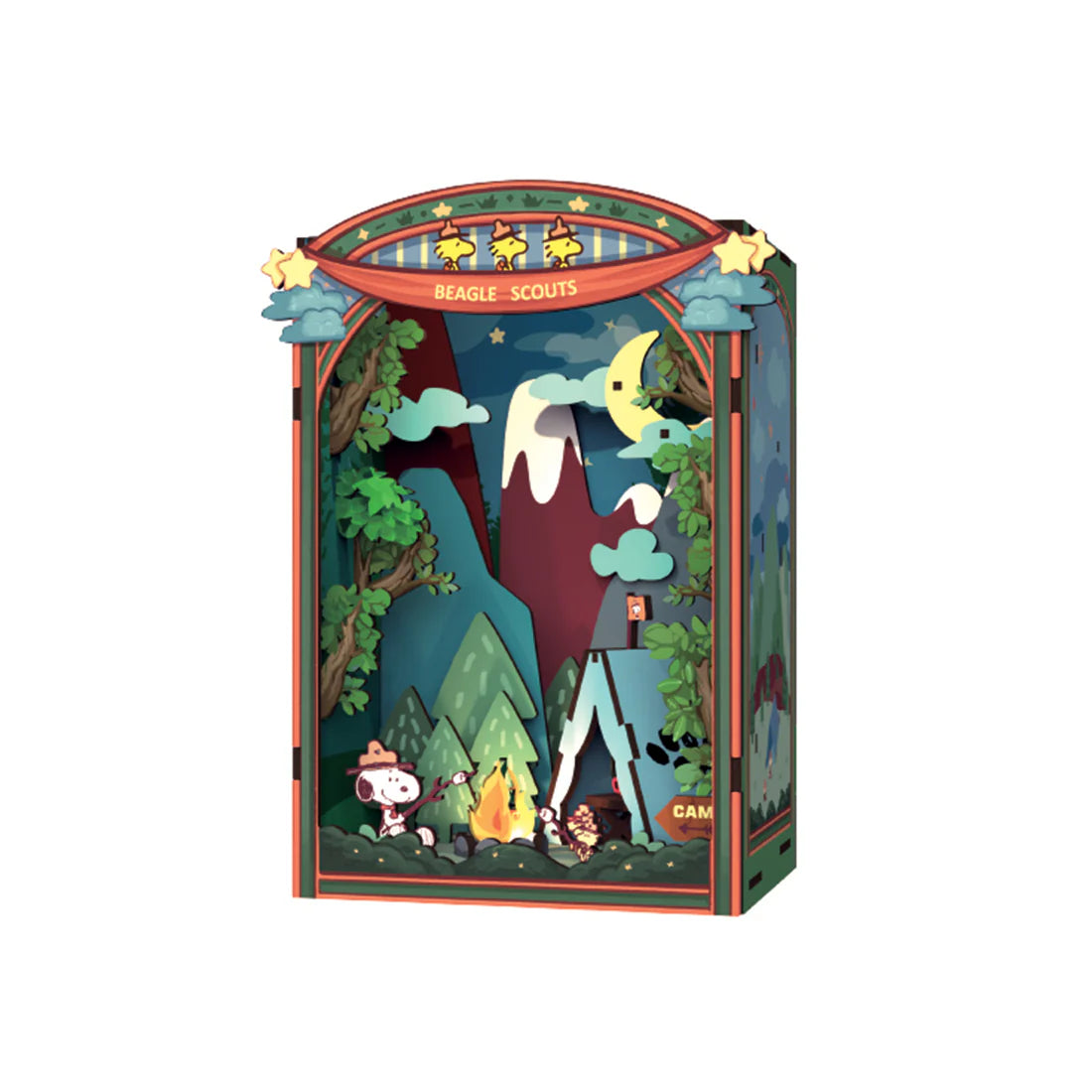 SNOOPY'S BEAGLE SCOUTS DIY BOOK NOOK KIT