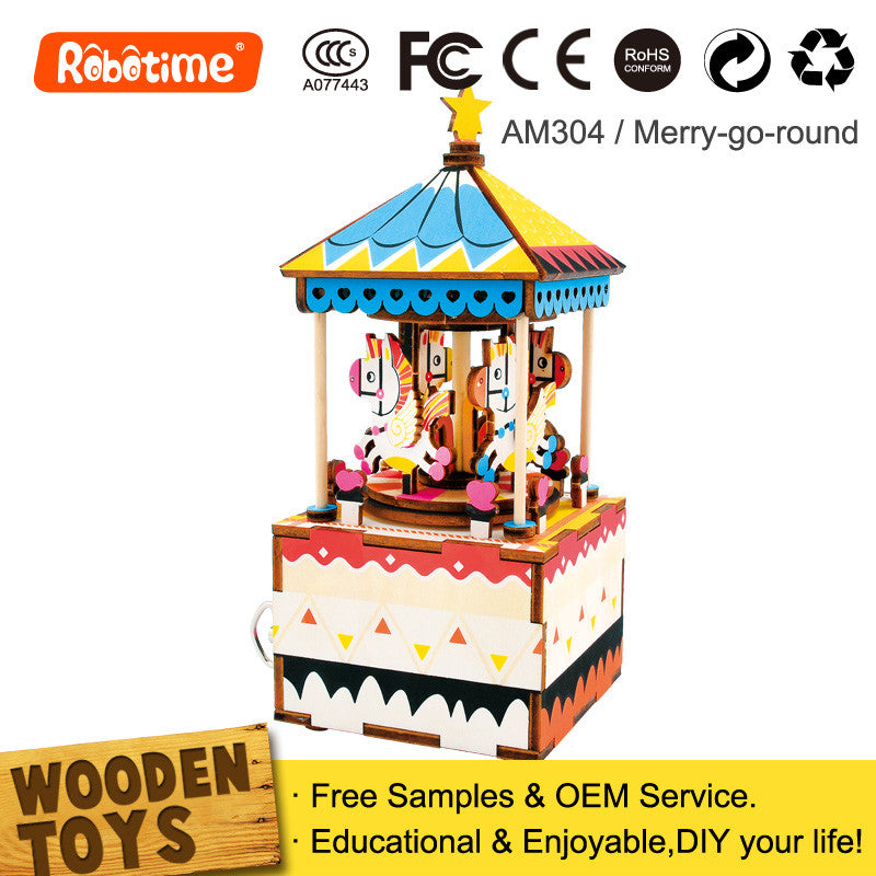 MERRY GO ROUND MUSIC BOX