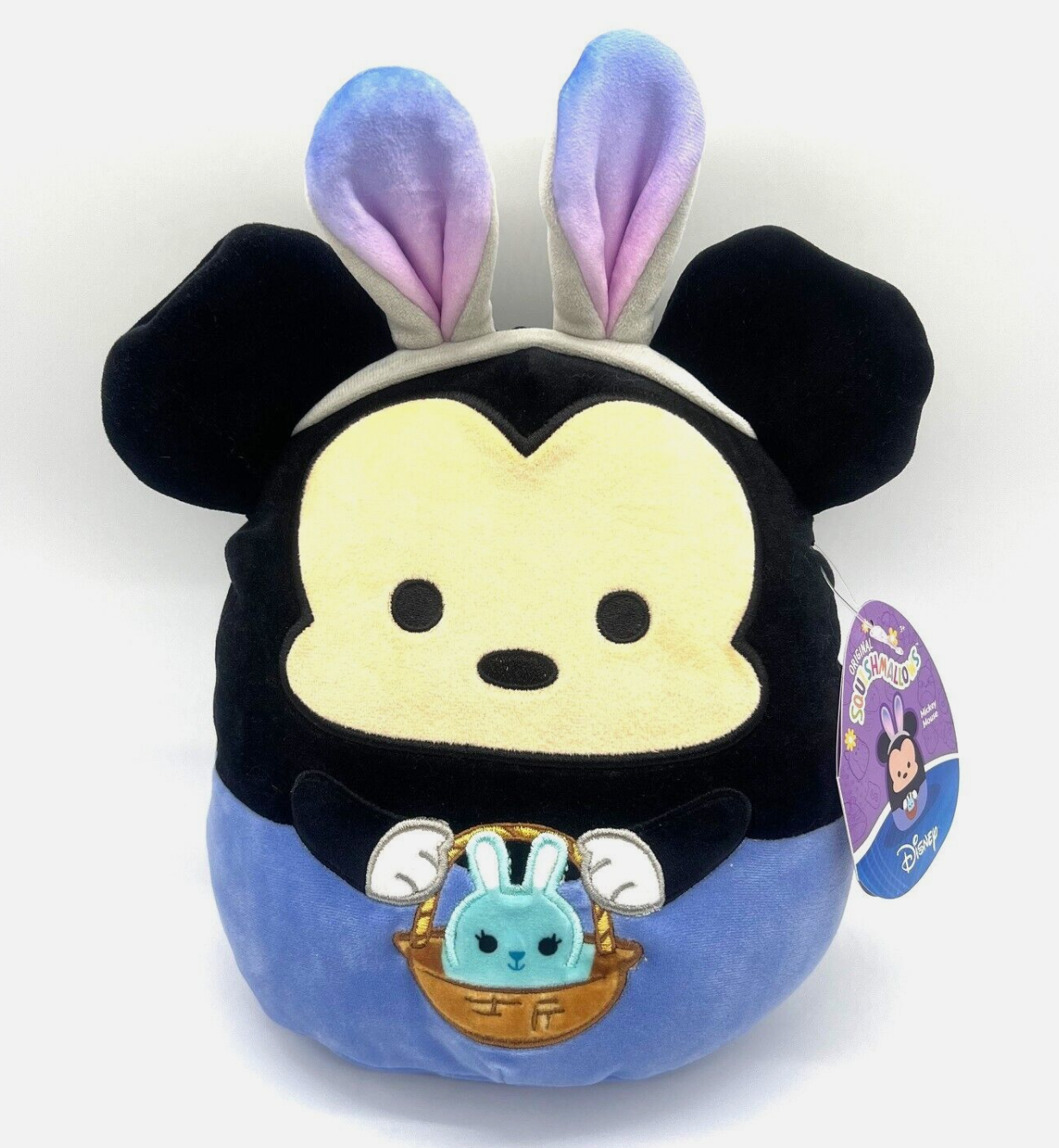 Squishmallows Disney Easter 8 Mickey Mouse Easter Bunny Plush Toy