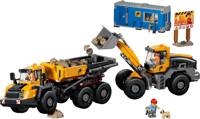 60494 DUMP TRUCK & FRONT END LOADER