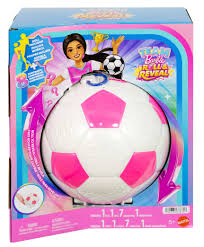 TEAM BARBIE DOLL W/ SOCCER BALL