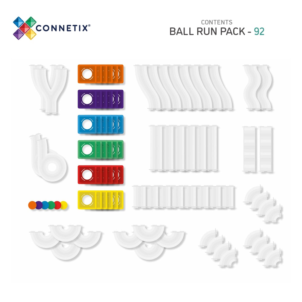 CONNETIX RAINBOW BALL RUN PACK