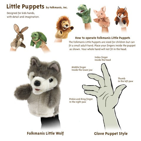 LITTLE WOLF PUPPET