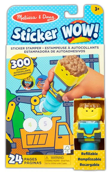 STICKER WOW! BULLDOZERS