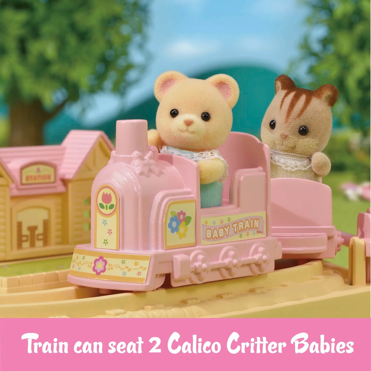 CALICO CRITTERS BABY CHOO-CHOO TRAIN