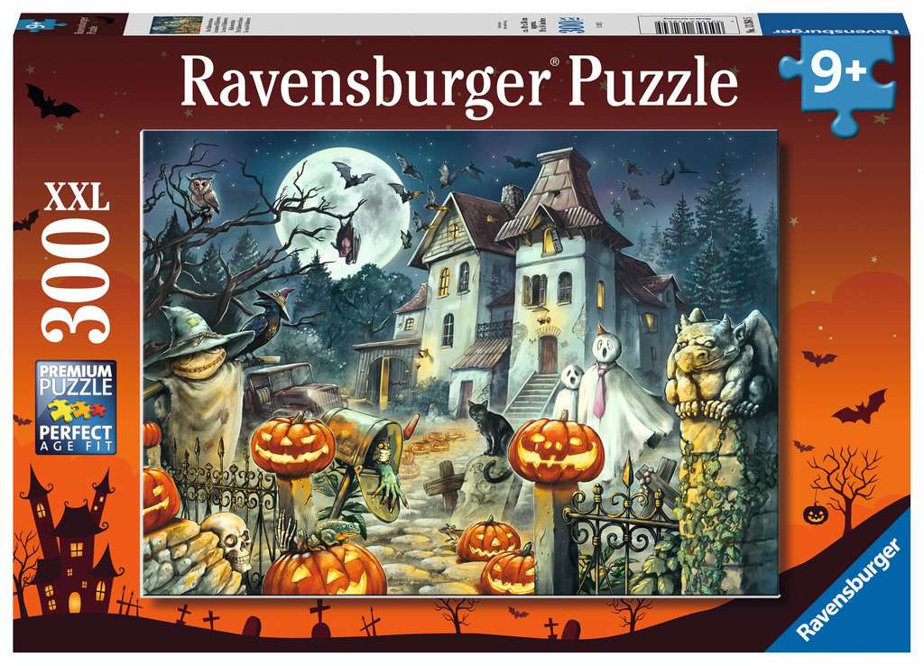 300PC THE HALLOWEEN HOUSE PUZZLE