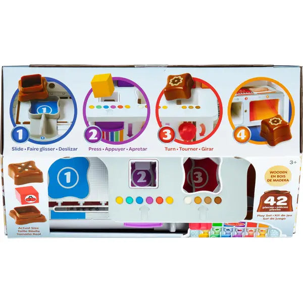 MELISSA AND DOUG CHOCOLATE FACTORY PLAY SET