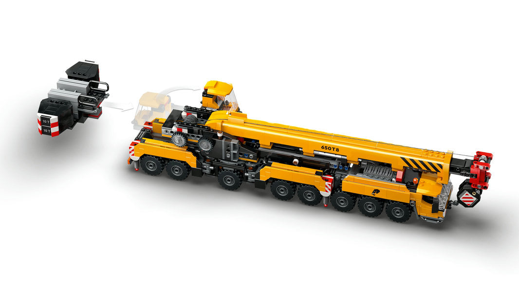 60409 YELLOW MOBILE CONSTRUCTION CRANE