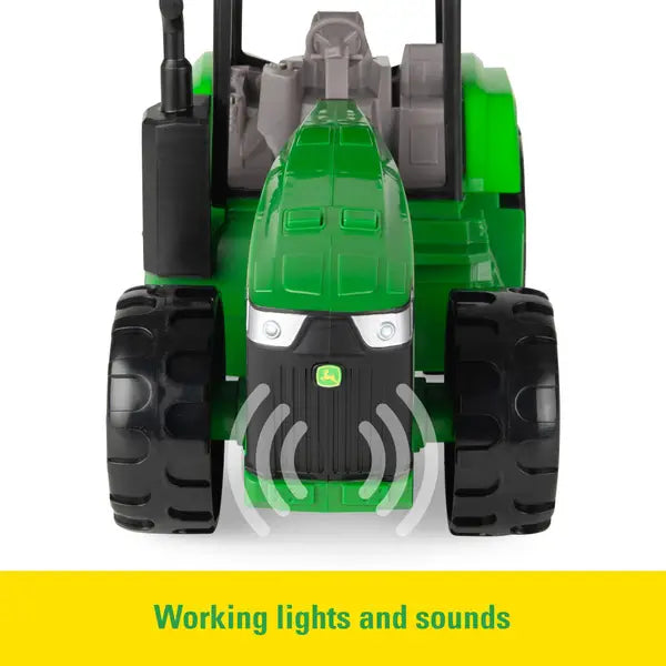 JOHN DEERE LIGHTS AND SOUND TRACTOR