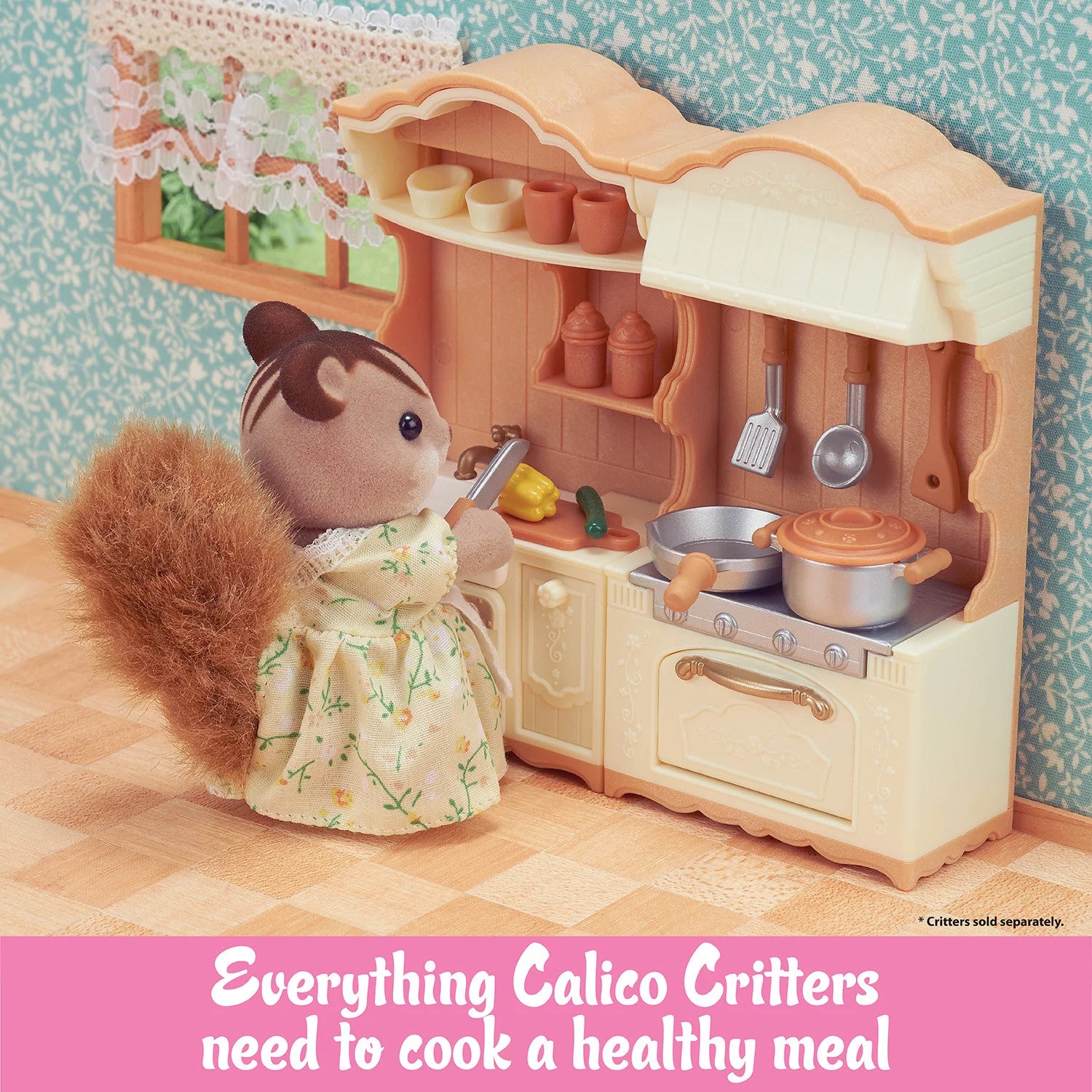 And Fridge s, Kitchen Playset Calico Critter - Main Image