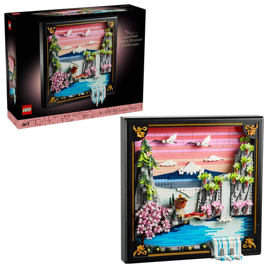 31218 JAPANESE CHERRY BLOSSOM LANDSCAPE