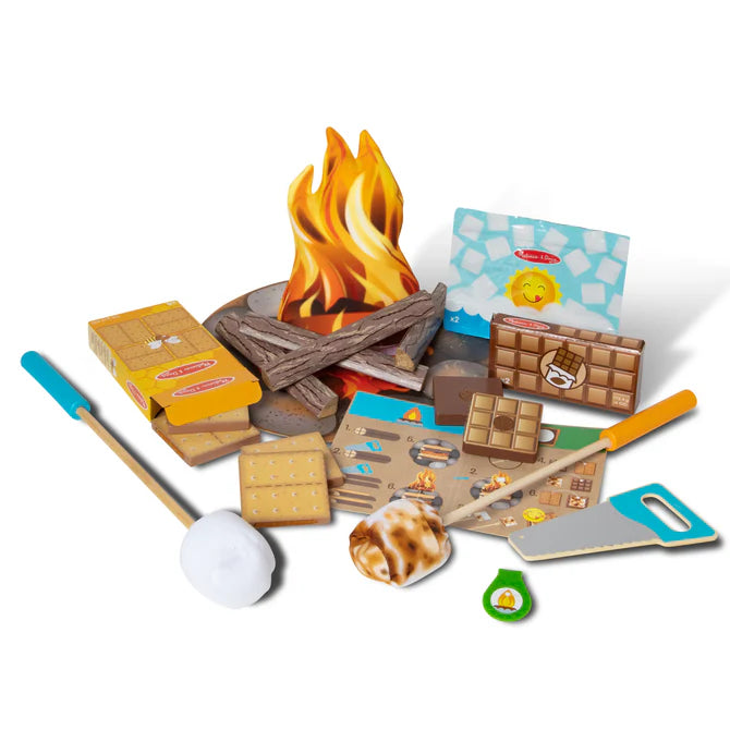 MELISSA & DOUG CAMPFIRE S'MORES PLAY SET