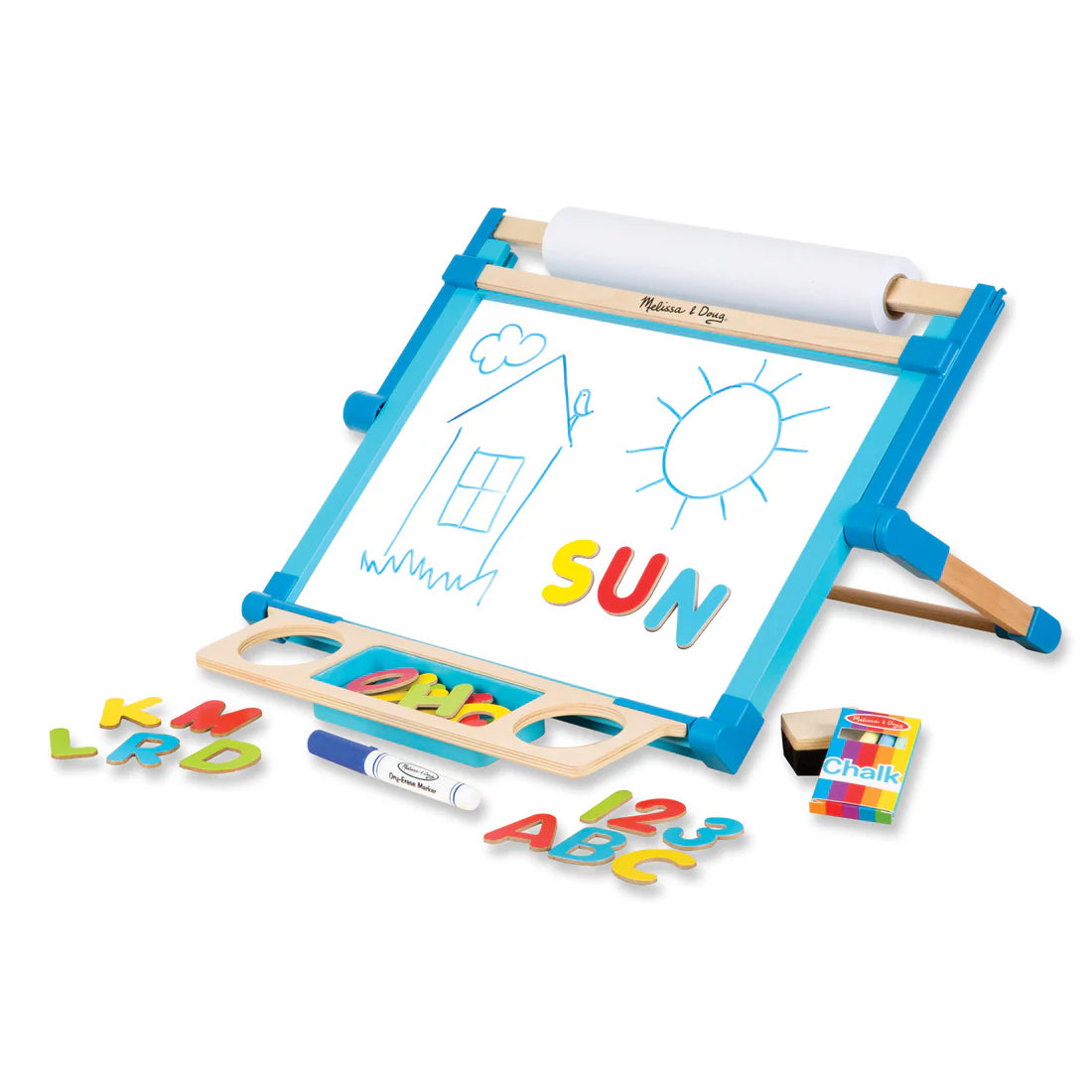 MELISSA & DOUG MAGNETIC TABLETOP EASEL