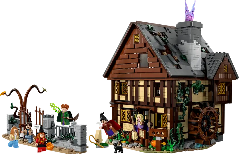 21341 DISNEY HOCUS POCUS THE SANDERSON SISTERS COTTAGE