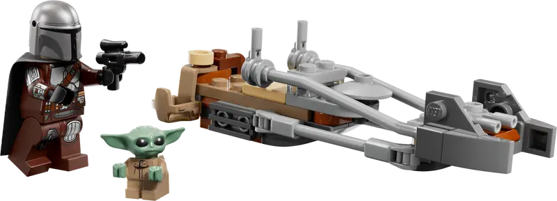 75436 THE MANDALORIAN & GROGU'S SPEEDER BIKE