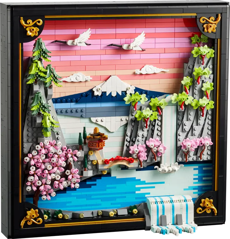 31218 JAPANESE CHERRY BLOSSOM LANDSCAPE
