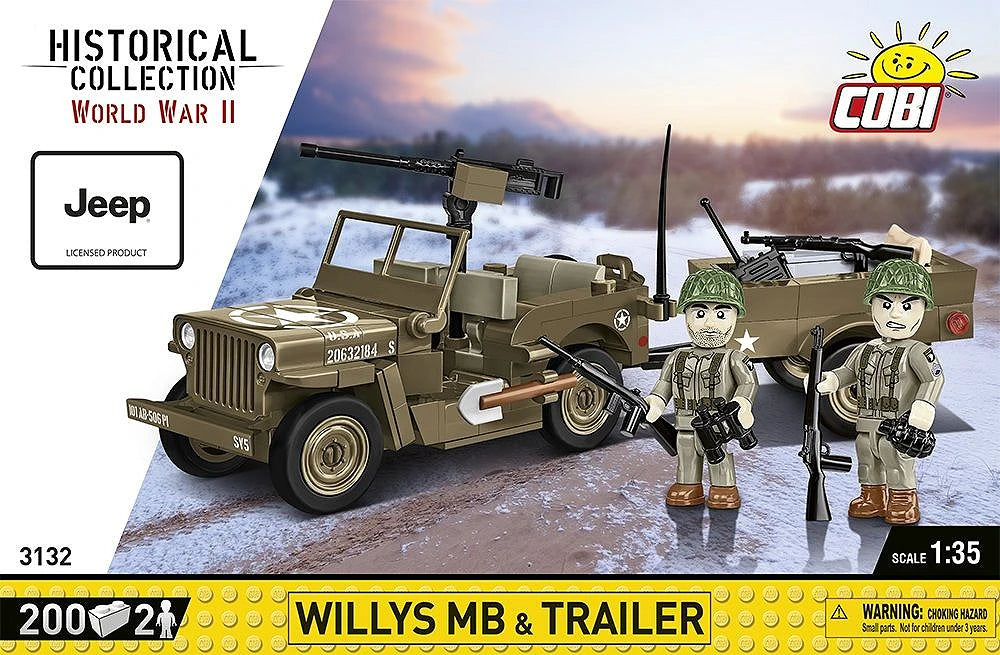 WILLYS MB & TRAILER 3132 COBI