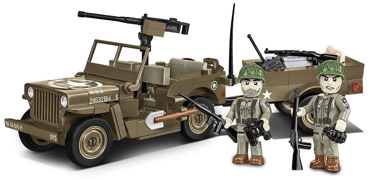 WILLYS MB & TRAILER 3132 COBI