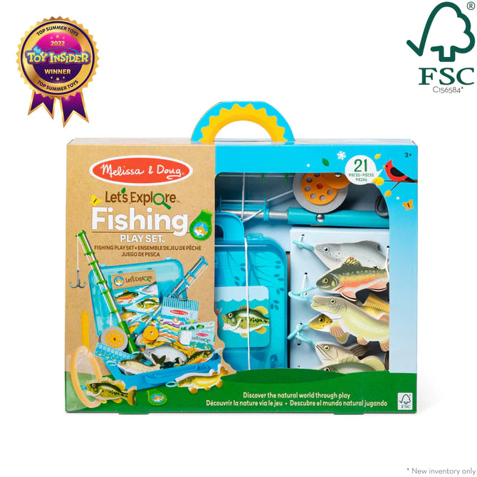 MELISSA & DOUG LETS EXPLORE FISHING PLAYSET