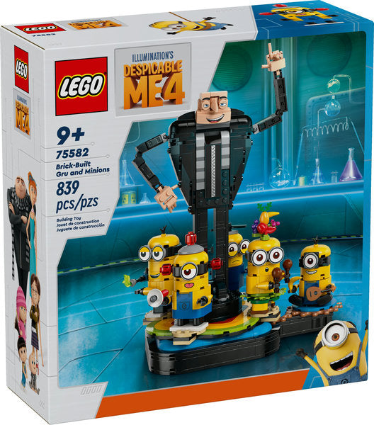 75582 BRICK-BUILT GRU AND MINIONS