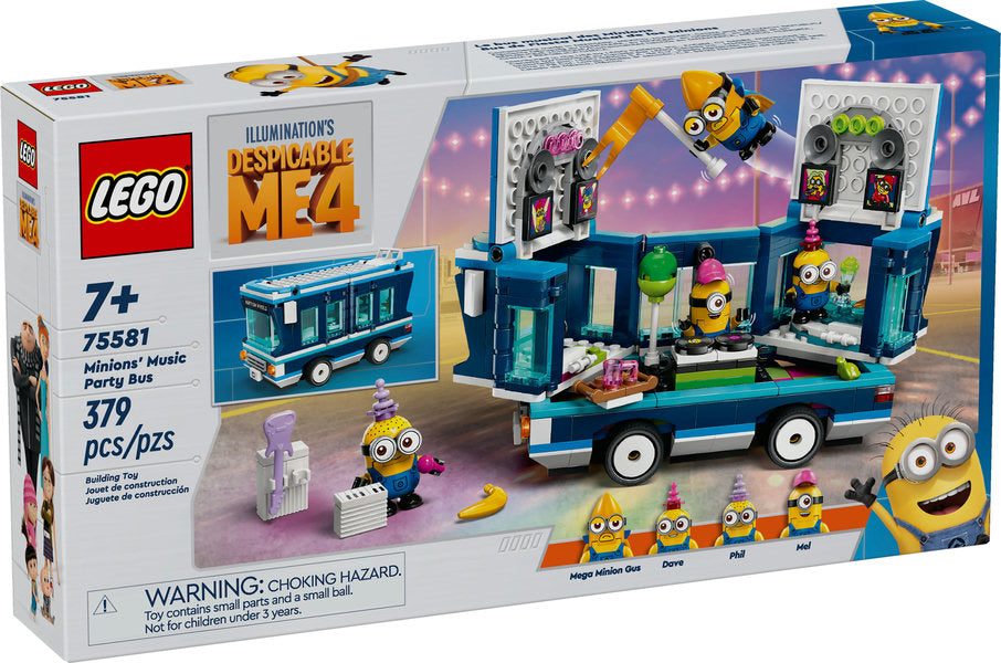 75581 MINIONS' MUSIC PARTY BUS