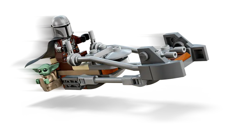 75436 THE MANDALORIAN & GROGU'S SPEEDER BIKE