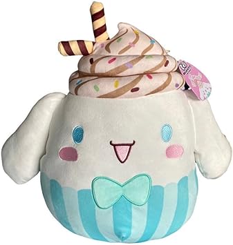 squishmallow ice-cream plaid Cinnamoroll