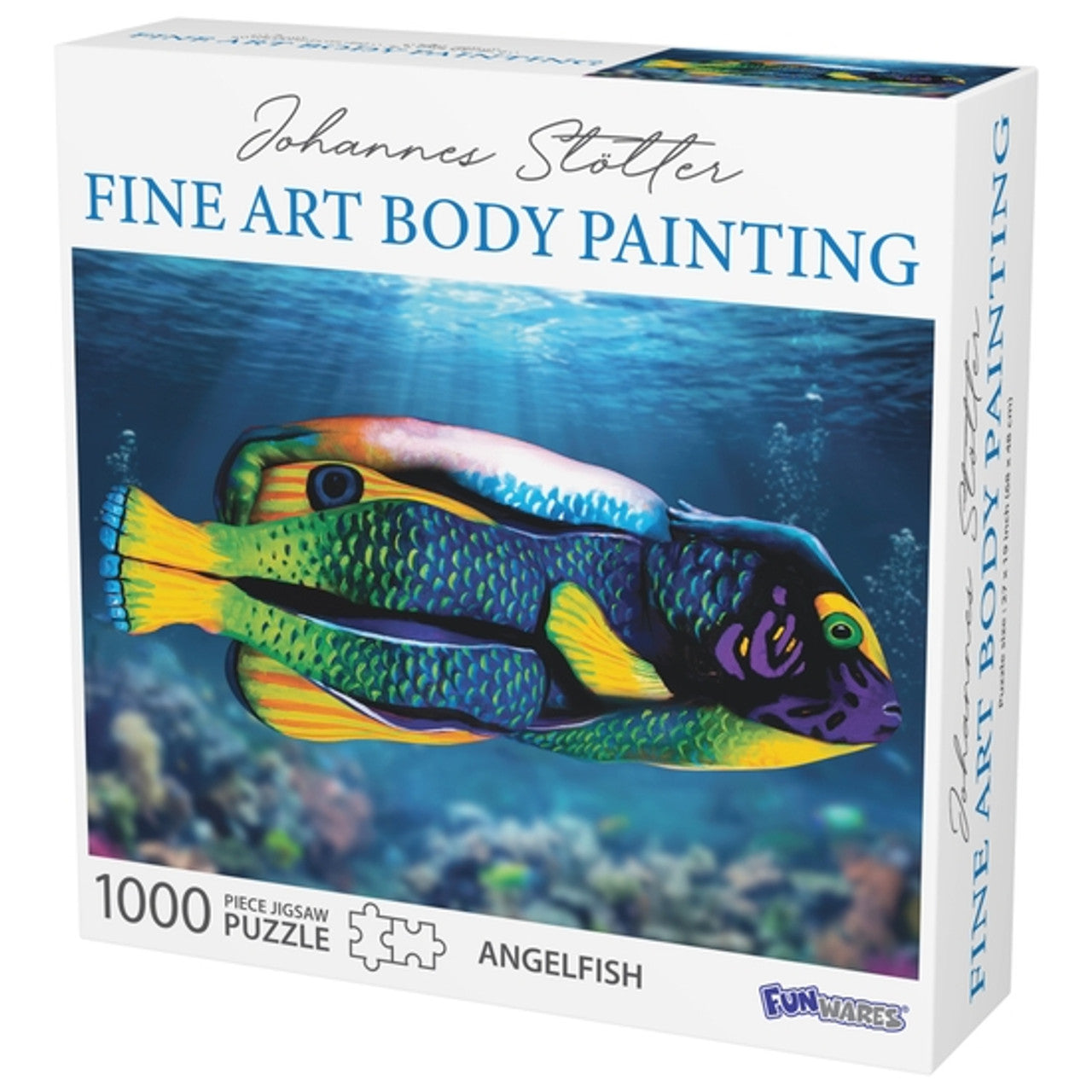 FINE ART BODY PAINTING PUZZLE