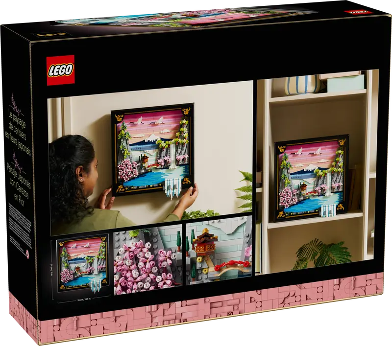 31218 JAPANESE CHERRY BLOSSOM LANDSCAPE