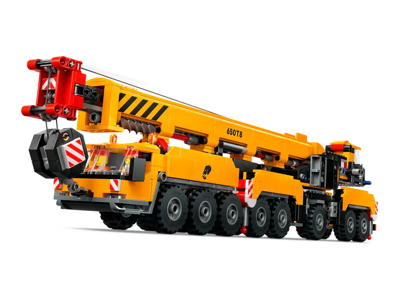 60409 YELLOW MOBILE CONSTRUCTION CRANE