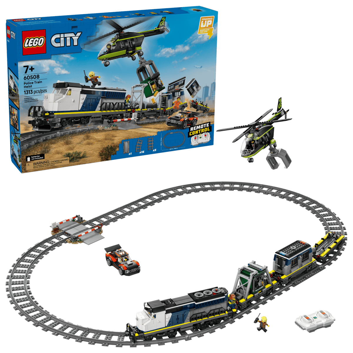 60508 POLICE TRAIN HEIST
