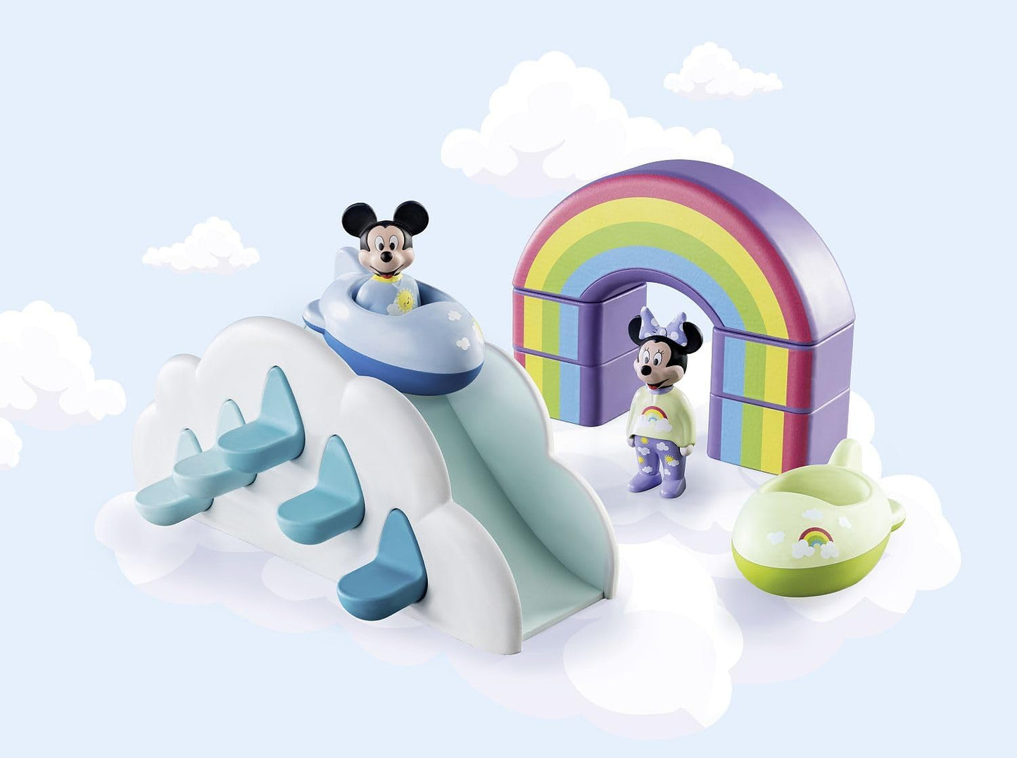 PLAYMOBIL 123 #71319 MICKEY'S & MINNIE'S CLOUD HOME