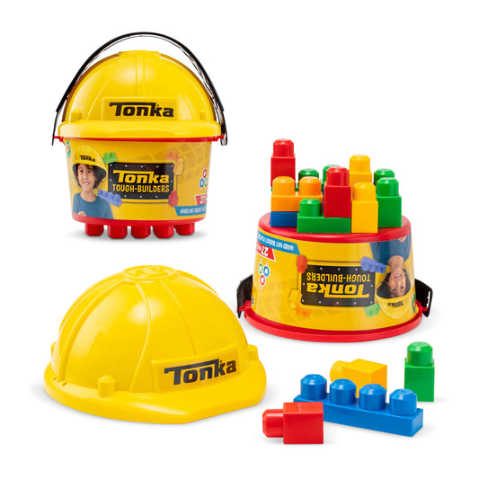 HARD HAT AND BUCKET PLAYSET