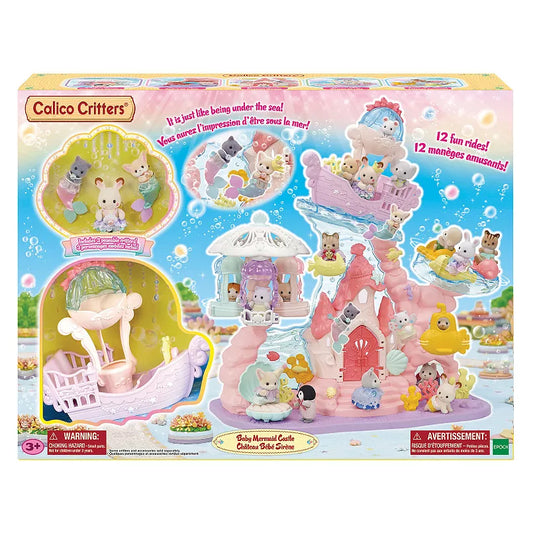 CALICO CRITTERS BABY MERMAID CASTLE