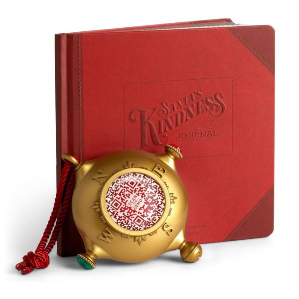 SANTAS KINDNESS ORNAMENT AND JOURNAL