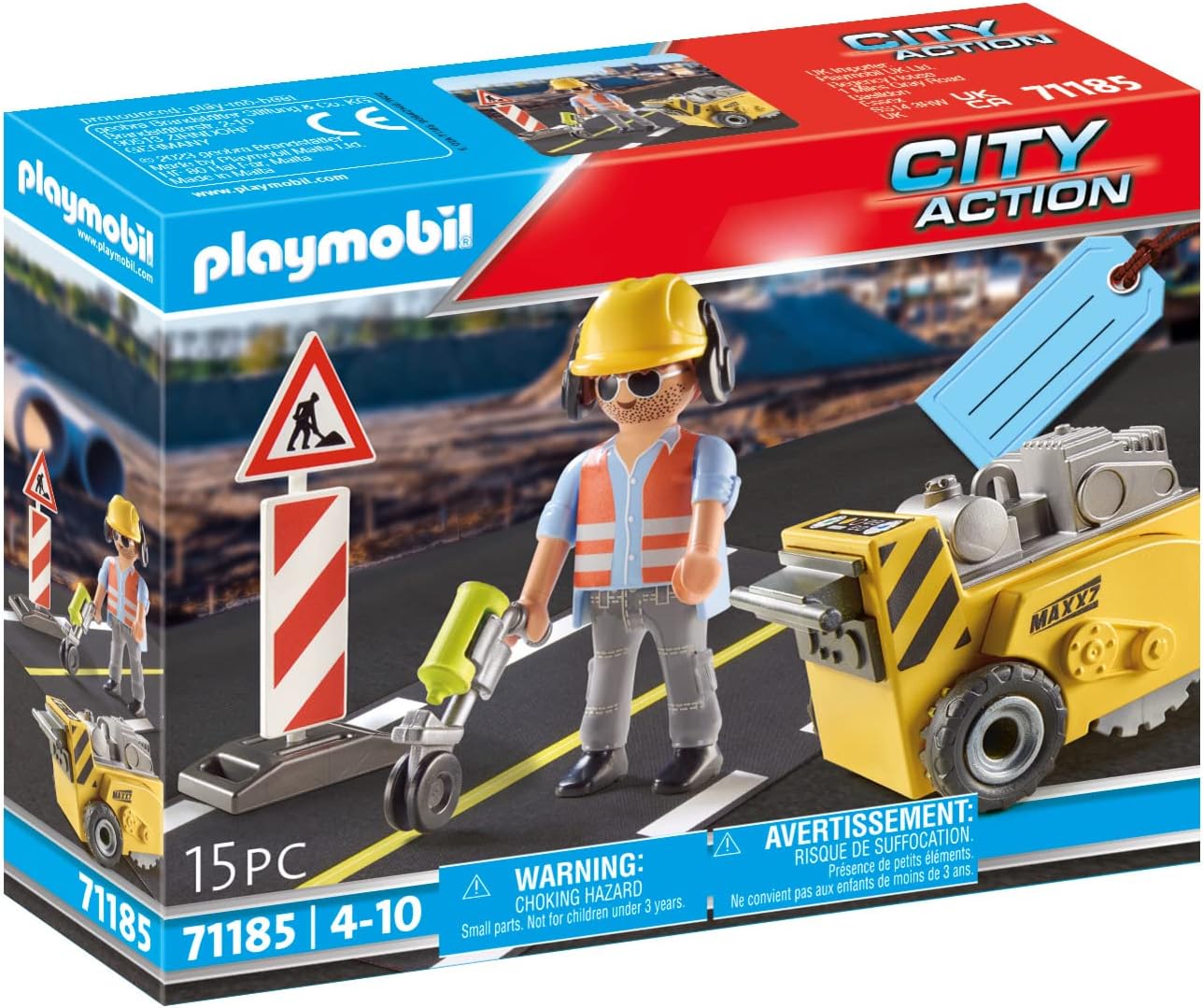 PLAYMOBIL 71185 CONSTRUCTION GIFT SET