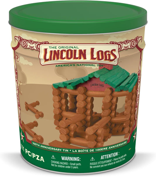 ORIGINAL LINCOLN LOGS 100th ANNIVERSARY