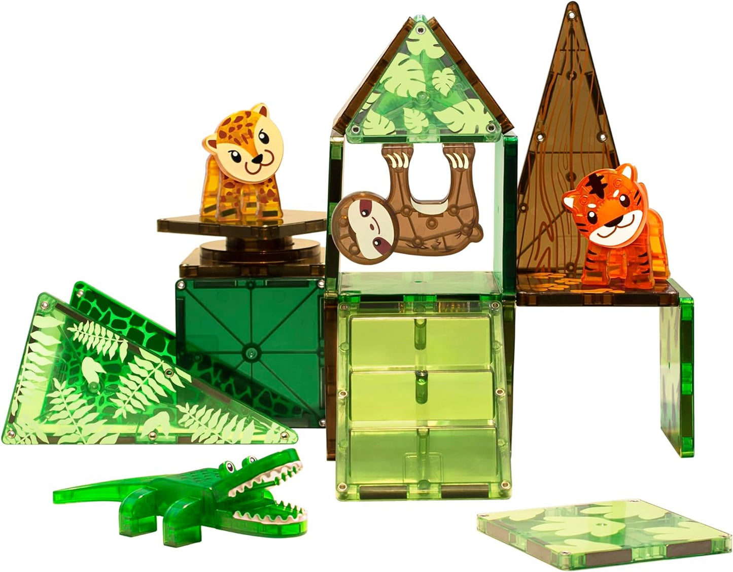 MAGNA TILES JUNGLE ANIMALS 25PCS