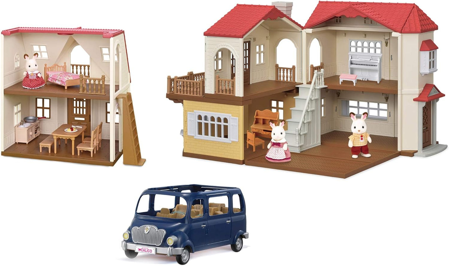 CALICO CRITTERS RED ROOF GRAND MANSION GIFT SET