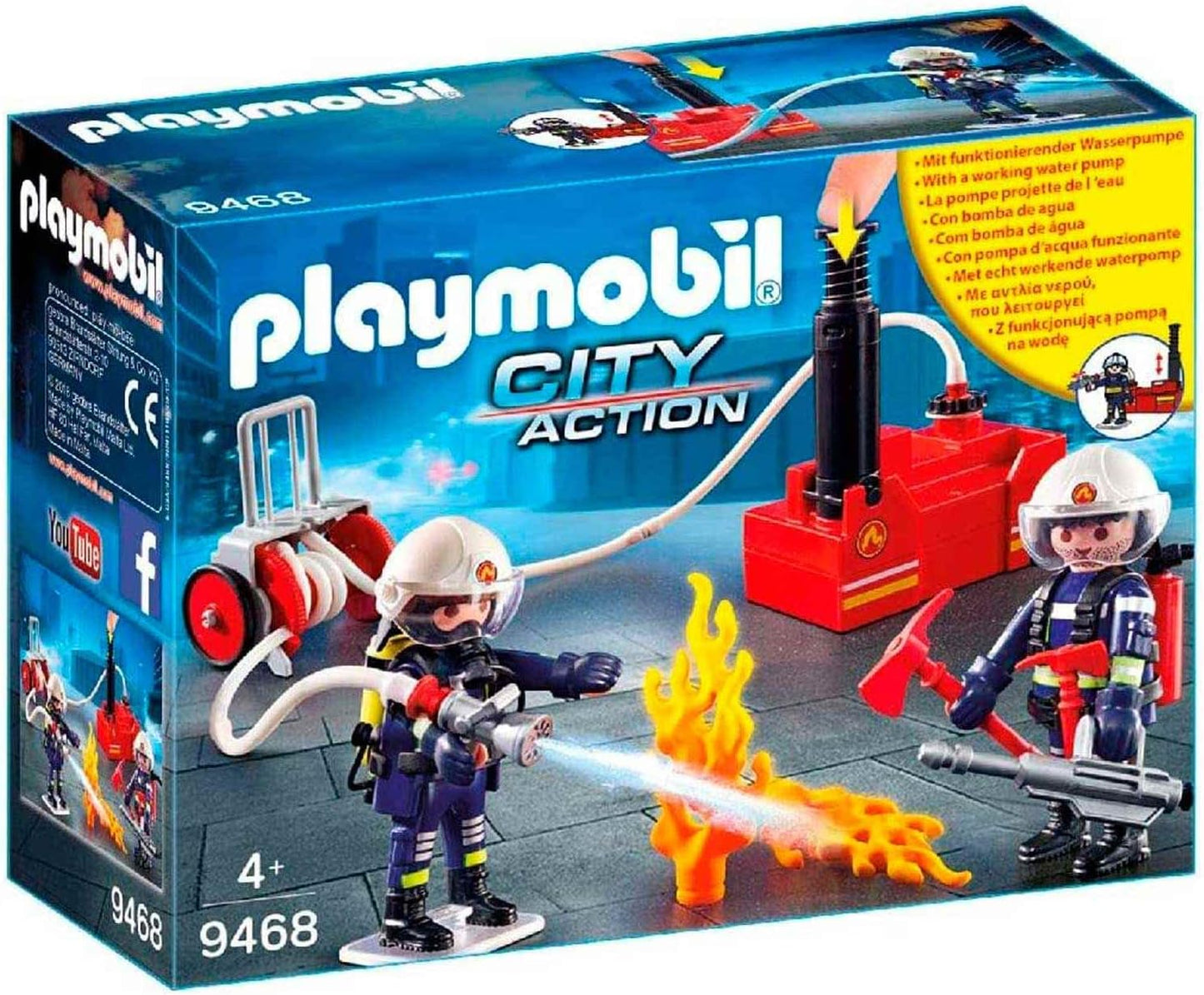 PLAYMOBIL 5365 CITY ACTION FIRE BIRGADE FIREFIGHTERS