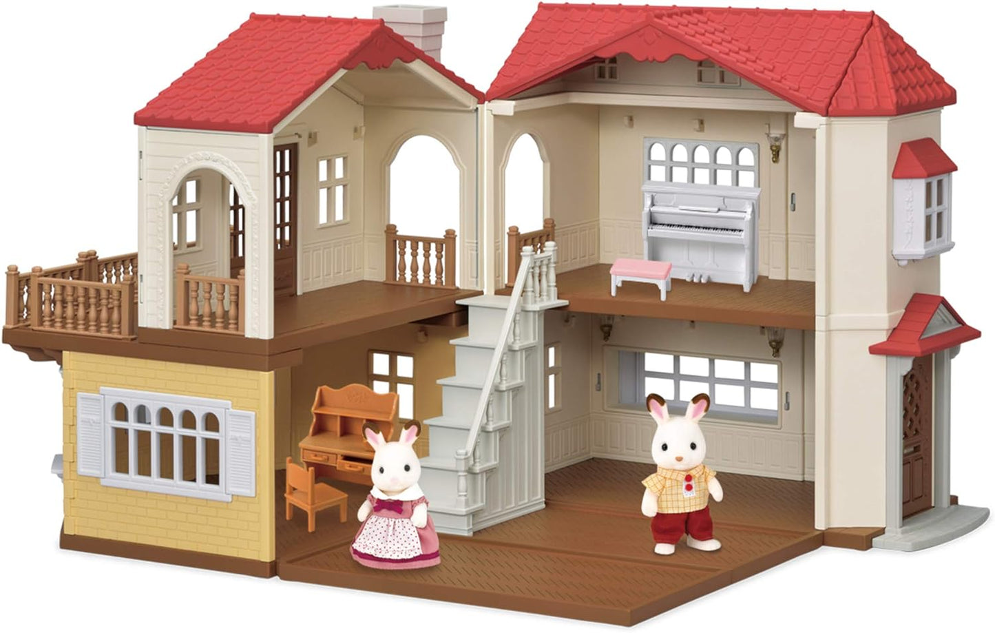 CALICO CRITTERS RED ROOF GRAND MANSION GIFT SET