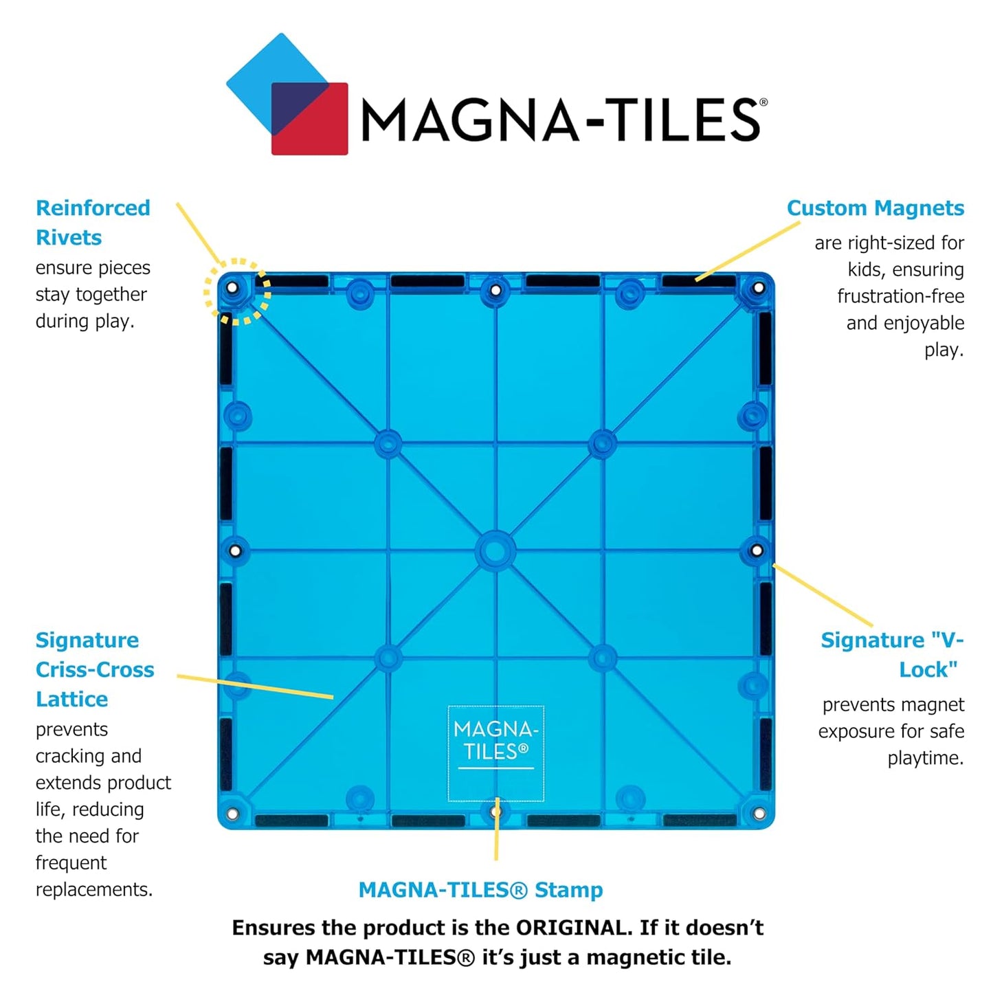 MAGNA TILES 32 PCS